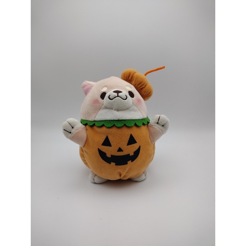 SK Japan Mochi Shiba Inu Halloween Pumpkin Plush Jack-O-Lantern Costume Kawaii